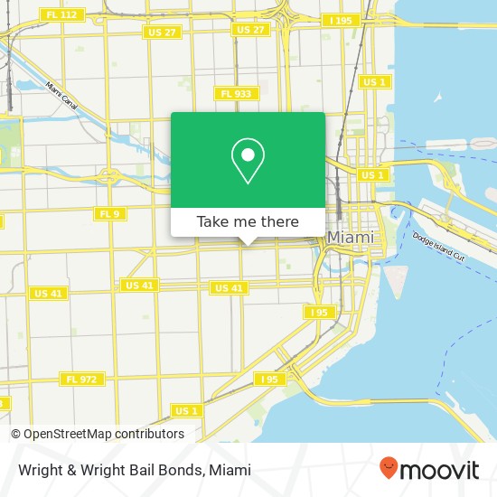 Wright & Wright Bail Bonds map