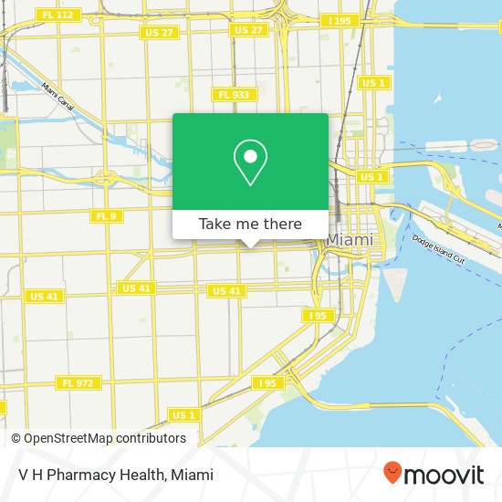 Mapa de V H Pharmacy Health