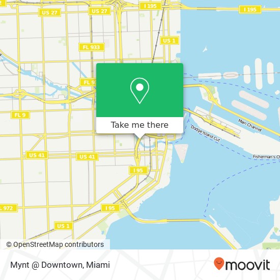 Mynt @ Downtown map