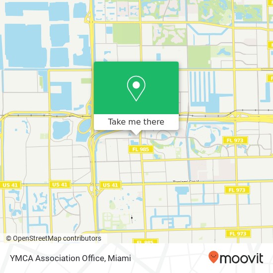 YMCA Association Office map