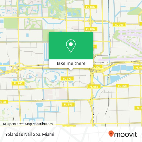 Yolanda's Nail Spa map