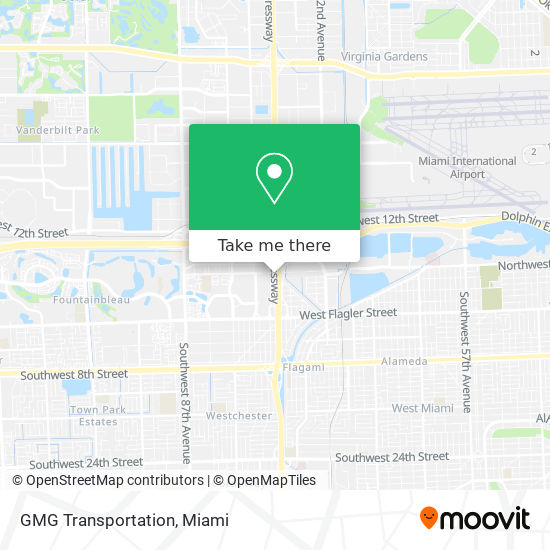 GMG Transportation map