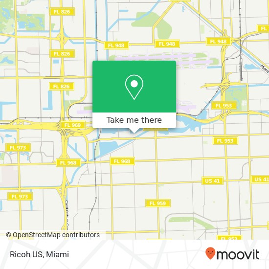 Ricoh US map