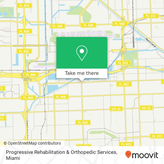 Progressive Rehabilitation & Orthopedic Services map