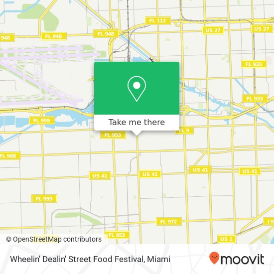 Wheelin' Dealin' Street Food Festival map