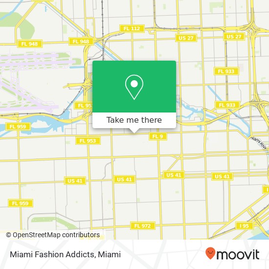 Mapa de Miami Fashion Addicts