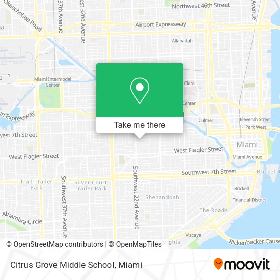 Mapa de Citrus Grove Middle School