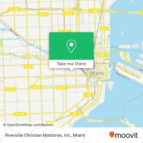 Mapa de Riverside Christian Ministries, Inc.