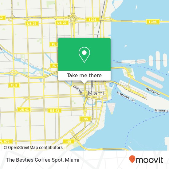 Mapa de The Besties Coffee Spot