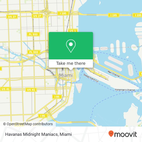 Mapa de Havanas Midnight Maniacs
