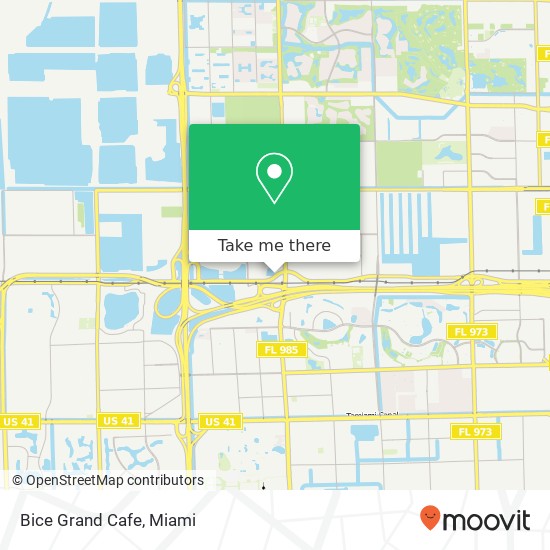 Mapa de Bice Grand Cafe