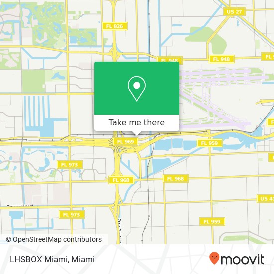 LHSBOX Miami map