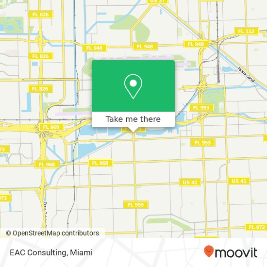 EAC Consulting map