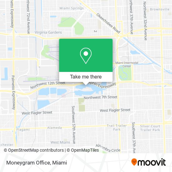 Mapa de Moneygram Office