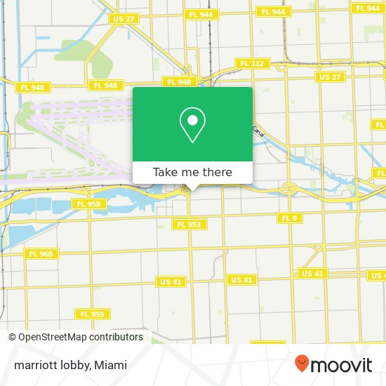 marriott lobby map