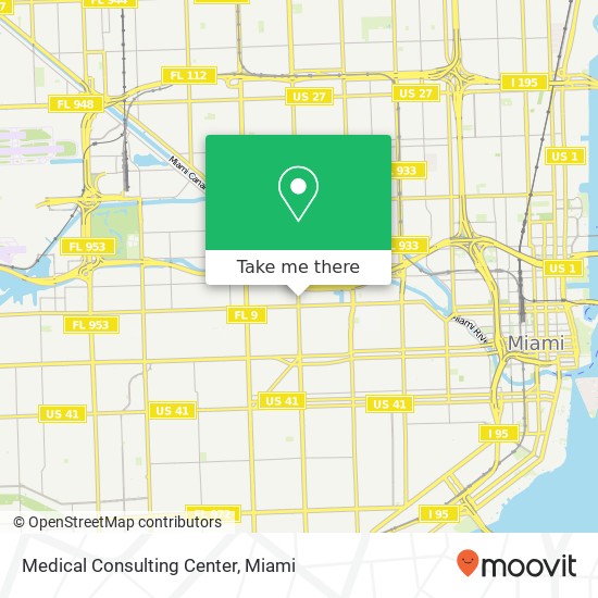 Mapa de Medical Consulting Center