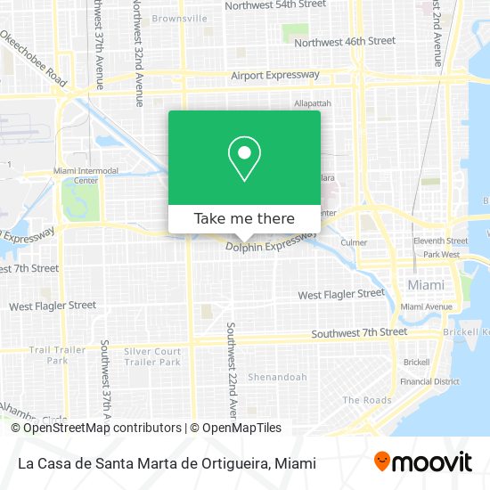 La Casa de Santa Marta de Ortigueira map