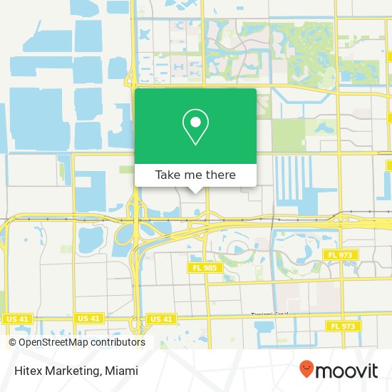 Hitex Marketing map