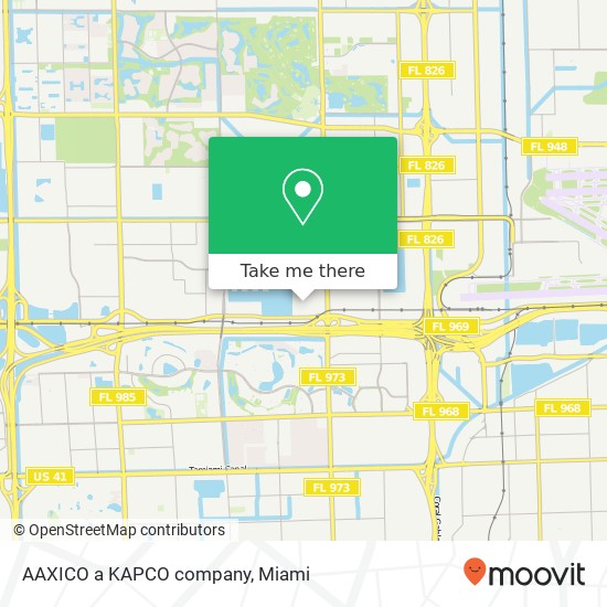 Mapa de AAXICO a KAPCO company