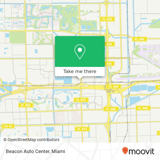 Beacon Auto Center map