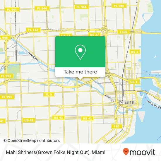 Mahi Shriners(Grown Folks Night Out) map