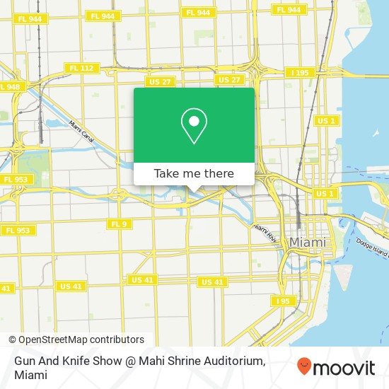 Gun And Knife Show @ Mahi Shrine Auditorium map