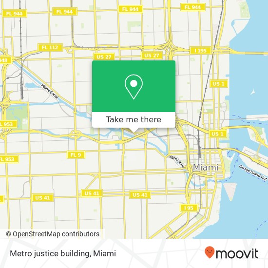 Metro justice building map