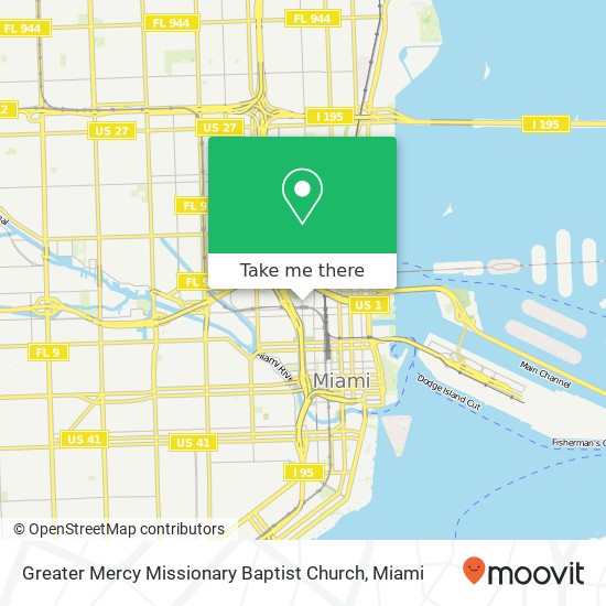 Greater Mercy Missionary Baptist Church map