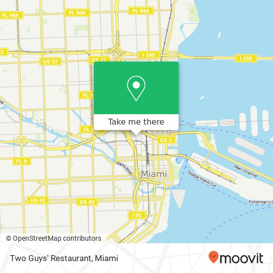 Two Guys' Restaurant map