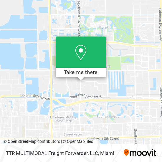 TTR MULTIMODAL Freight Forwarder, LLC map