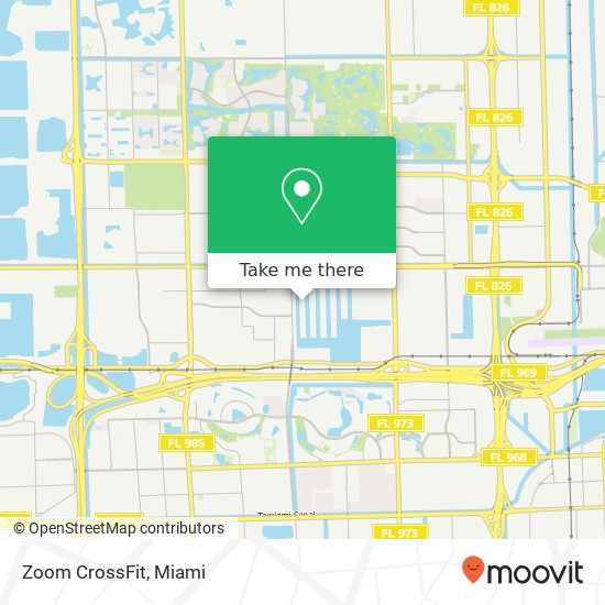 Zoom CrossFit map