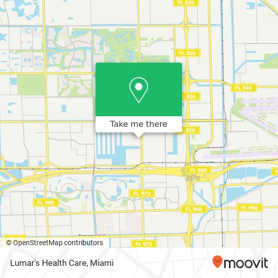 Mapa de Lumar's Health Care