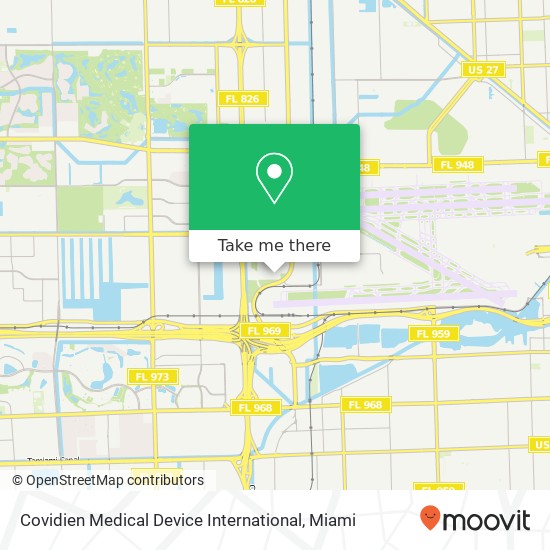 Mapa de Covidien Medical Device International