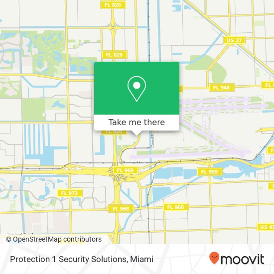 Protection 1 Security Solutions map