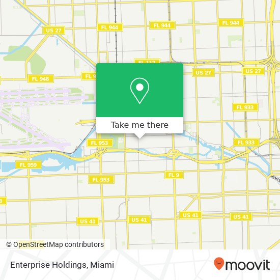 Enterprise Holdings map