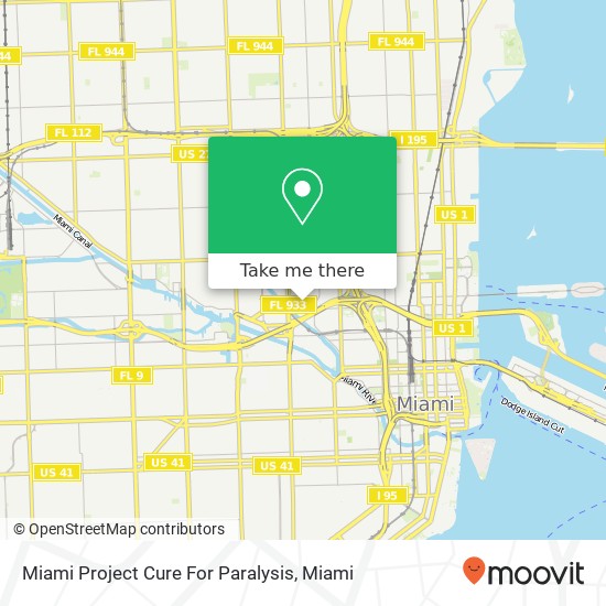 Miami Project Cure For Paralysis map