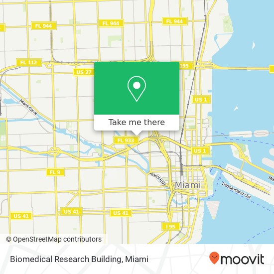 Mapa de Biomedical Research Building