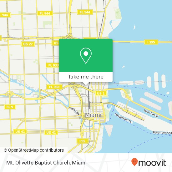 Mapa de Mt. Olivette Baptist Church