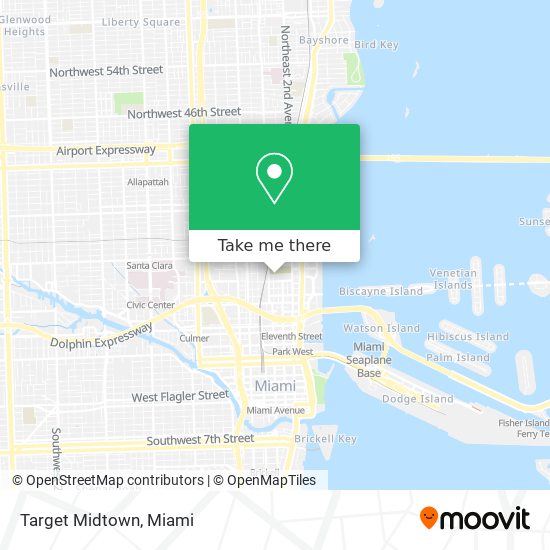 Target Midtown map