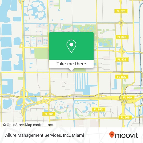 Mapa de Allure Management Services, Inc.