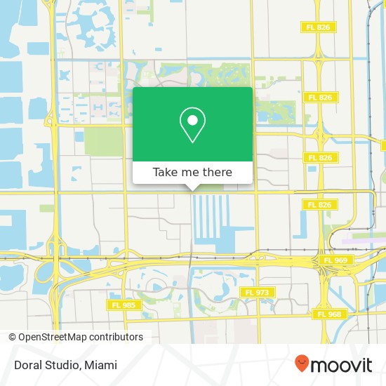 Doral Studio map