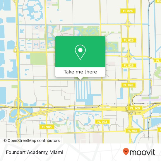 Foundart Academy map