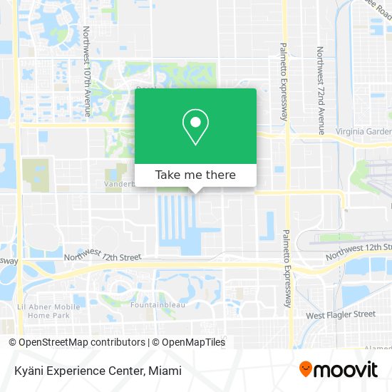 Kyäni Experience Center map