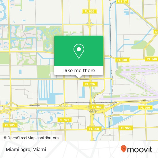 Miami agro map