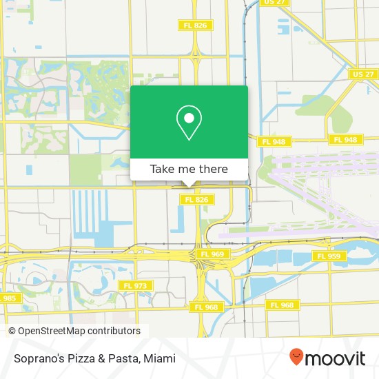 Soprano's Pizza & Pasta map