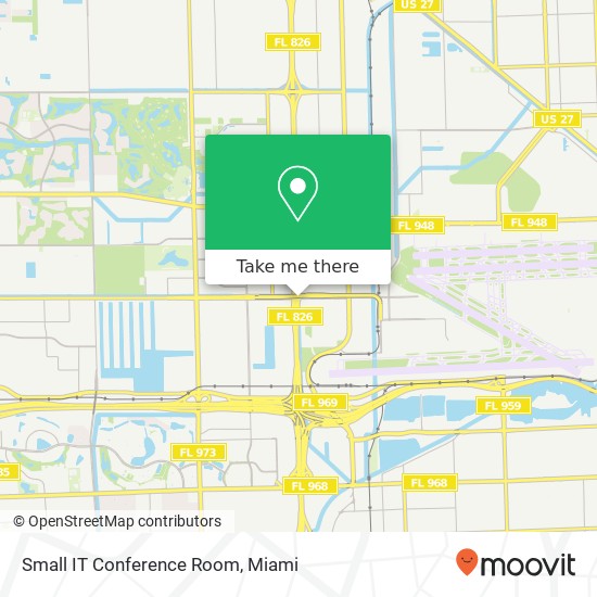 Small IT Conference Room map