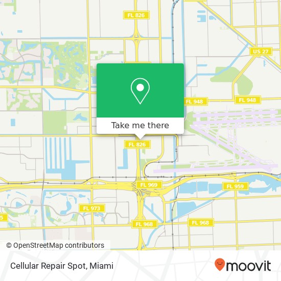 Cellular Repair Spot map