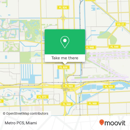 Metro PCS map