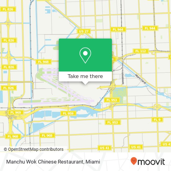 Manchu Wok Chinese Restaurant map