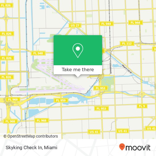 Skyking Check In map